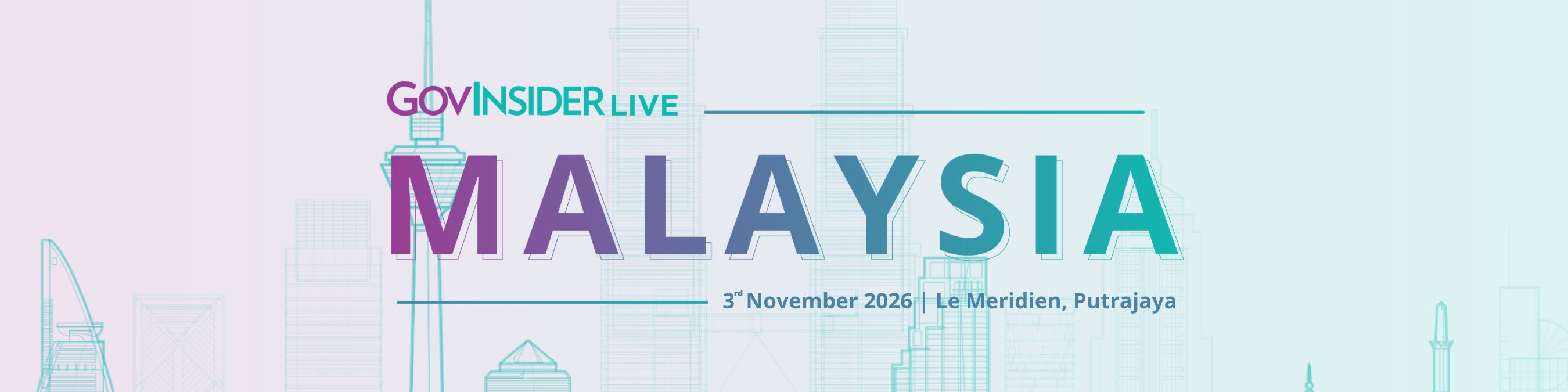 event banner for GovInsider Live Malaysia 2026